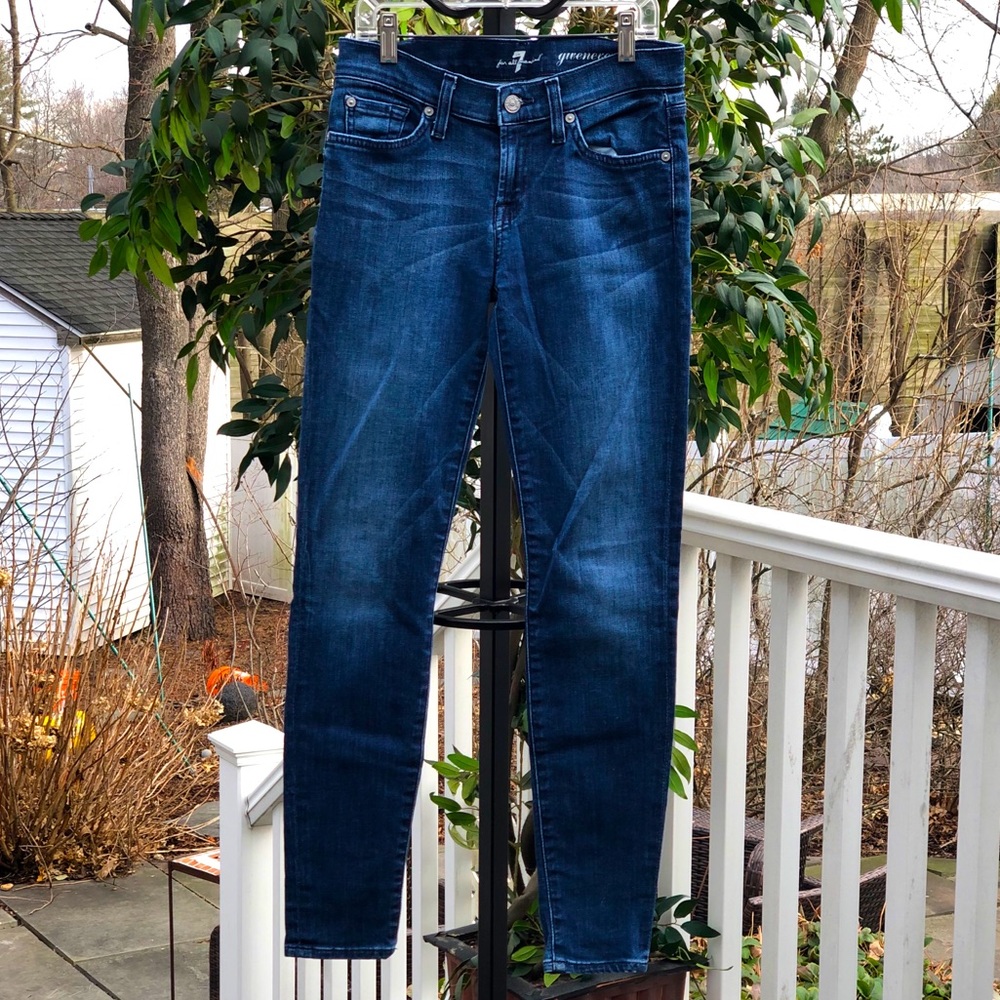 7 For All ManKind Gwenevere Skinny’s - Picture 13 of 13